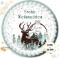 Preview: Tortenaufleger Hirsch Winter Wald